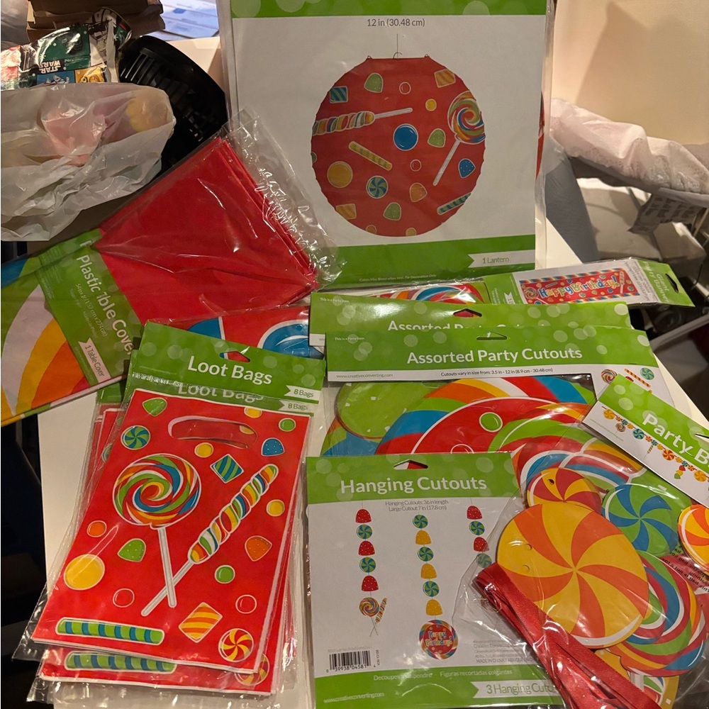 Sugar Buzz Candy-Themed Party Bundle